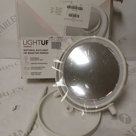 MAGNITONE LIGHTUP LED USB CHARGEABLE MIRROR