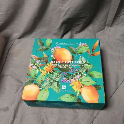 TEMPLE SPA DO NOT DISTURB PEACE & RELAXATION COLLECTION β SKINCARE GIFT SET