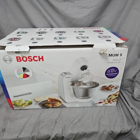 BOSCH MUM5 CREATIONLINE STAND MIXER – BOXED 