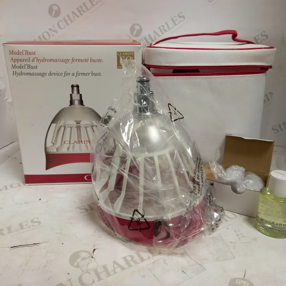 CLARINS MODEL BUST HYDRO MASSAGE DEVICE 
