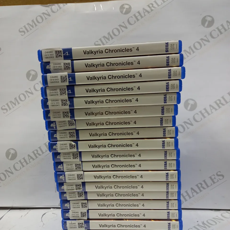 LOT OF 21 VALKYRIA 4 CHRONICLES 4 PS4 GAME 