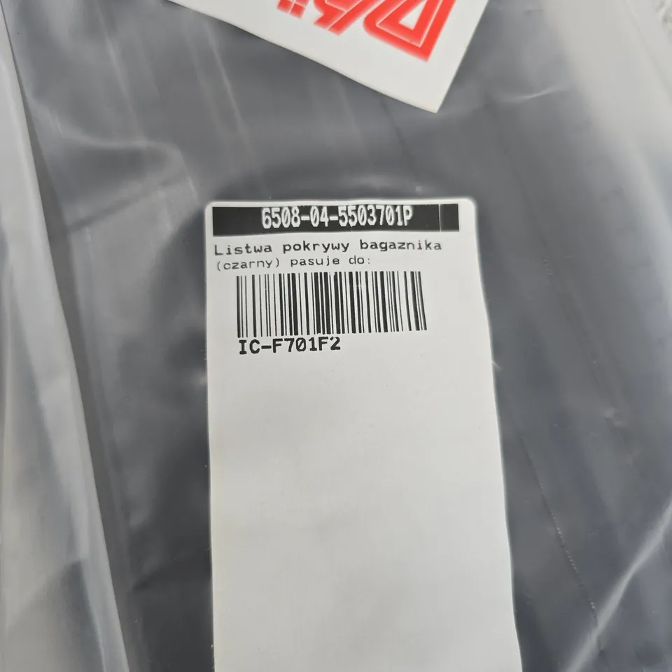 CAR PART – TRUNK LID COVER STRIP (BLACK) IN PACKAGING