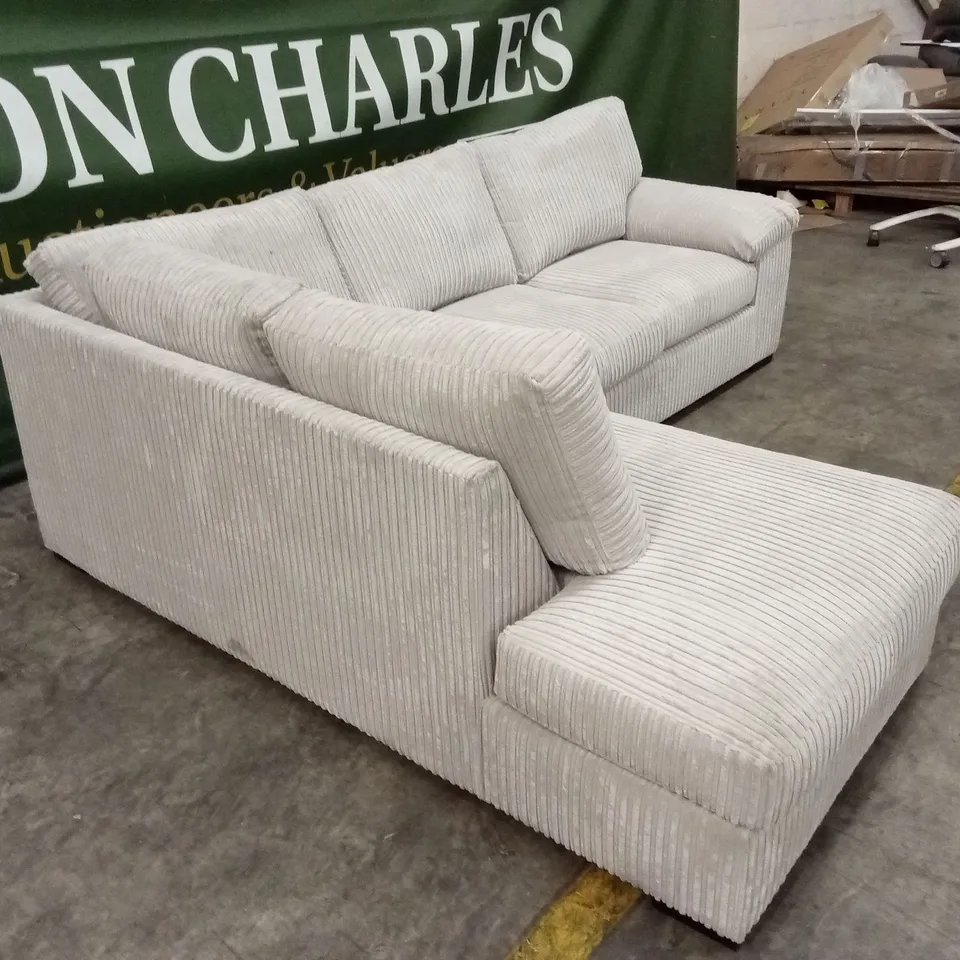 AMALFI STANDARD BACK FABRIC CORNER CHAISE SOFA RRP £949