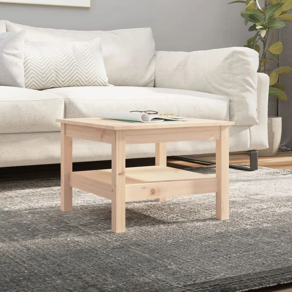 BOXED KAYLIYAH SOLID WOOD COFFEE TABLE