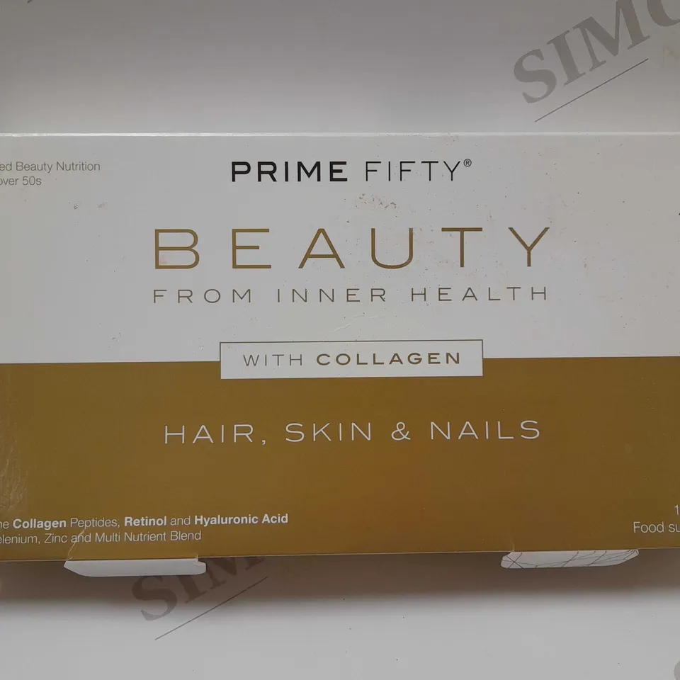 PRIME FIFTY HIGH STRENGTH COLLAGEN SHOTS FOR SKIN, HAIR & NAILS 