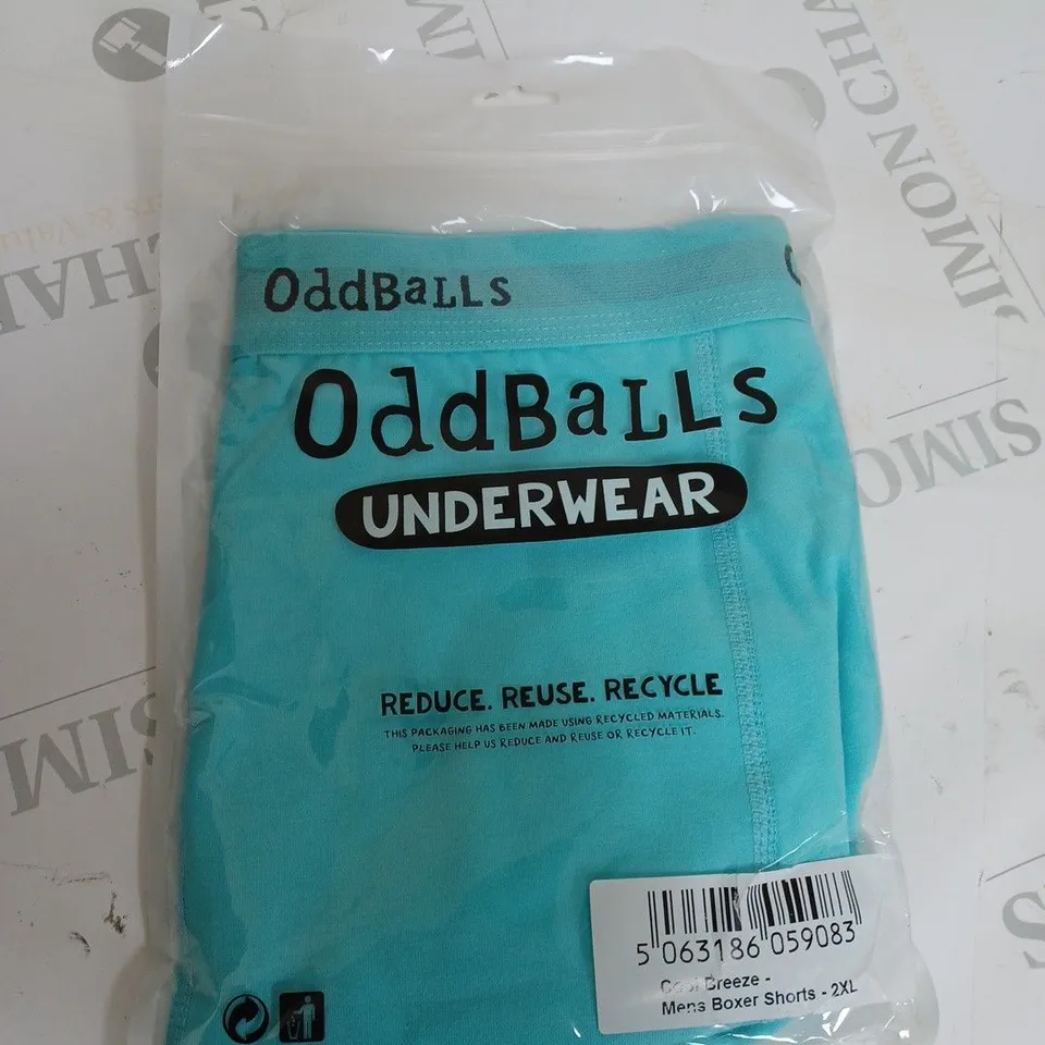 ODD BALLS COOL BREEZE BOXER SHORTS SIZE 2XL