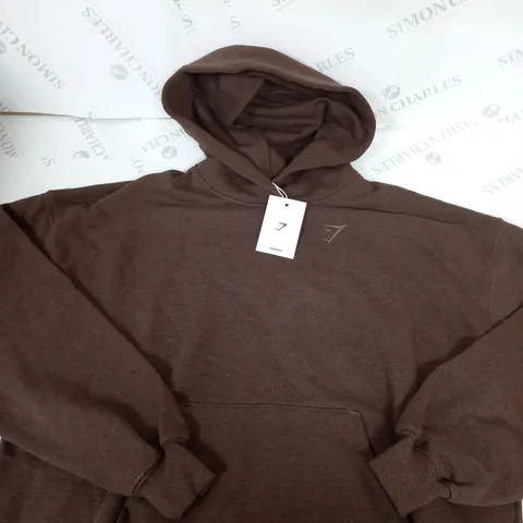 GYMSHARK REST DAY SWEATS HOODIE SIZE S