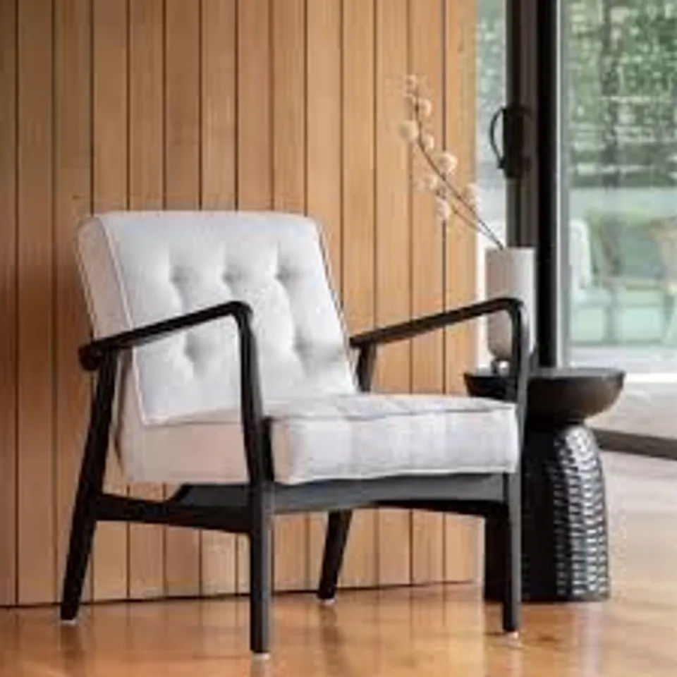 BOXED HUMBER NATURAL WEAVE ARMCHAIR