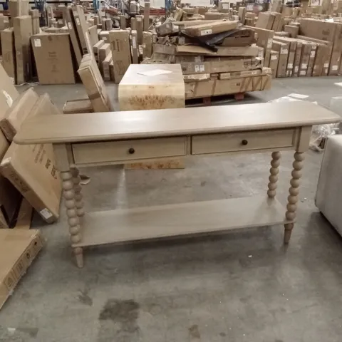 CEDAR AND SAGE BODEN 2 DRAWER CONSOLE TABLE