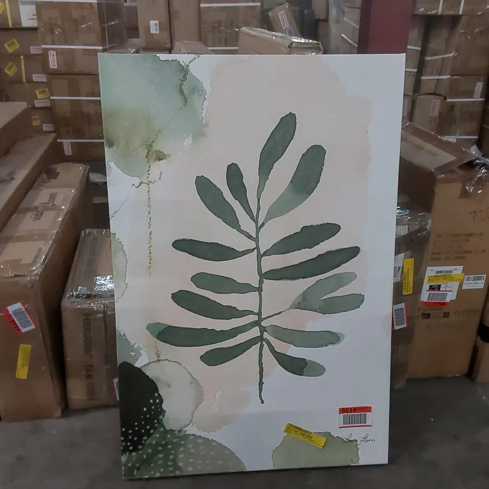 SAGE BLISS I BY LAURA HOM - WRAPPED CANVAS PRINT