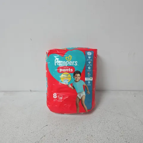 PAMPERS BABY-DRY PANTS DISPOSABLE NAPPIES – SIZE 8