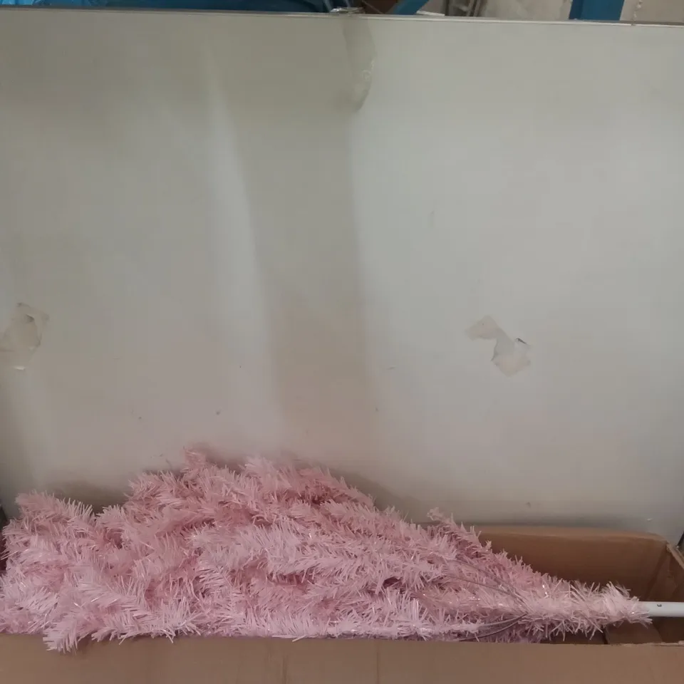 BOXED ARTIFICAL 3FT CHRISTMAS TREE - PINK
