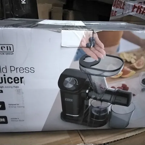 BOXED COLD PRESS JUICER