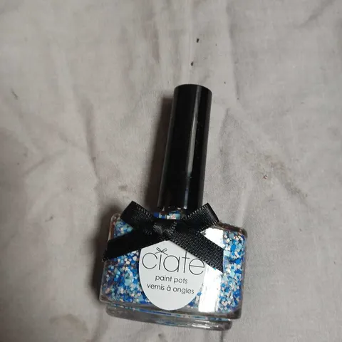 BOX OF APPROXIMATELY 72 CIATÉ LONDON NAIL POLISH – MURAL MOMENT (PP208), 13.5ML, GLITTER BLUE-NO EXPIRY DATE SHOWN