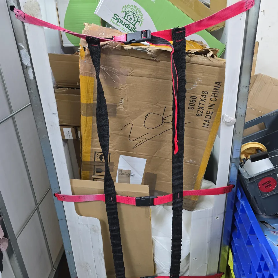 CAGE OF APPROXIMATELY 15 ASSORTED ITEMS TO INCLUDE: COAL BUCKET 