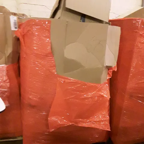 PALLET CONTAINING ASSORTED HOUSEHOLD PRODUCTS INCLUDING PIZZA SHOVELS AND BOXED FURNITURE ETC