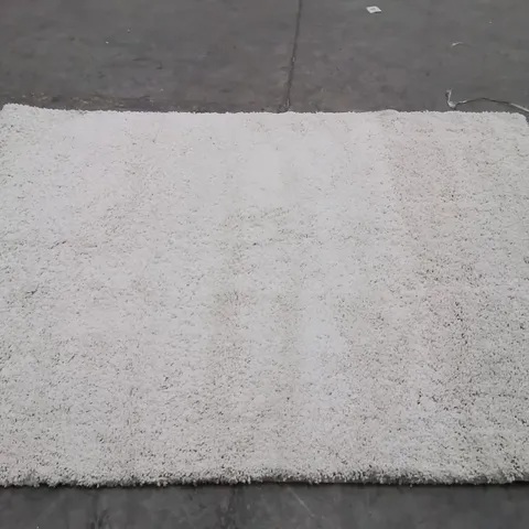 QUALITY DESIGNER AREA RUG - APPROXIMATELY 270CM X 200CM- CREAM 