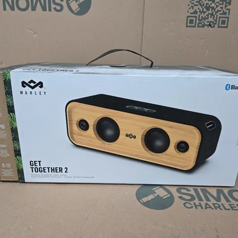 BOXED HOUSE OF MARLEY GET TOGETHER 2 BLUETOOTH SPEAKER 
