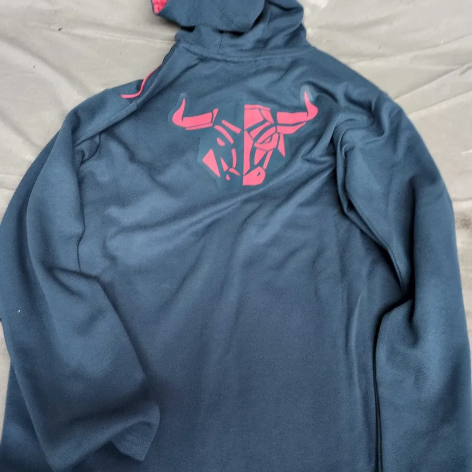 PUMA RED BULL LEIPZIG ESPORT HOODED JACKET IN DARK NIGHT - EU MEDIUM