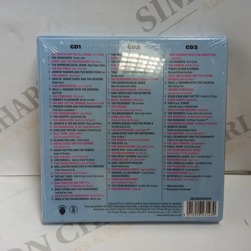 SEALED LET’S STOMP! MERSEYBEAT AND BEYOND 1962-1969, 3CD BOX SET