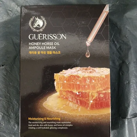 APPROXIMATELT 50 PCSGUΓRISSON HONEY HORSE OIL AMPOULE MASK β SHEET MASK