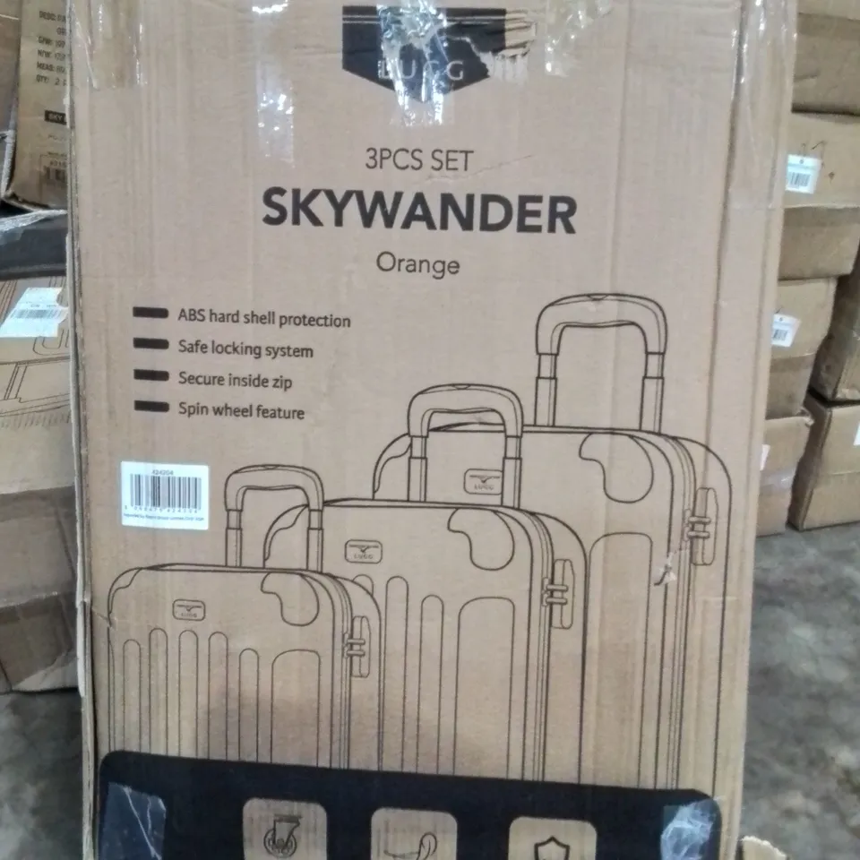 BOXED SET OF LUGG SKYWANDER SUITCASES