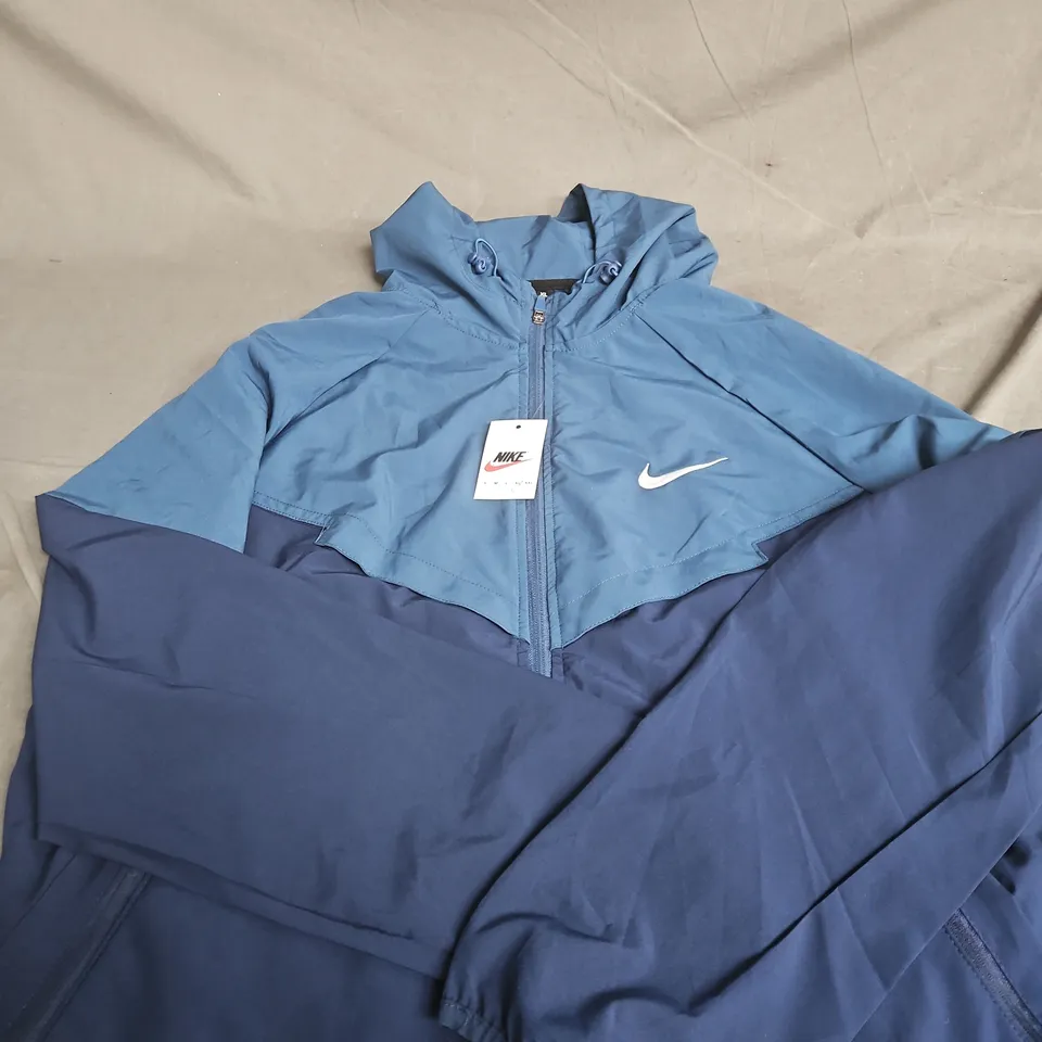 NIKE MEN'S WINDBREAKER JACKET XL BLUE