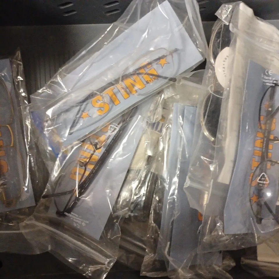 APPROXIMATELY 10 ASSORTED DE RIGO STING GLASSES TO INCLUDE MODELS 4414, 4199, 4405, 4338 ETC.