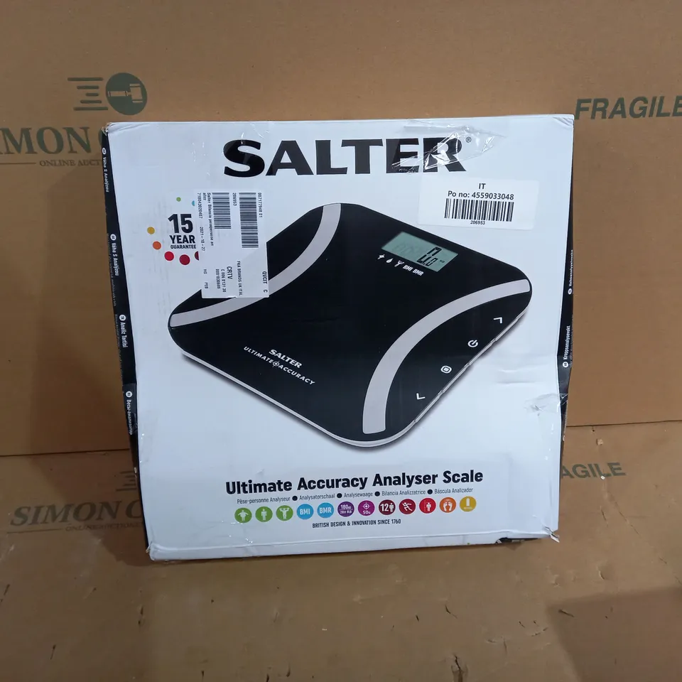 BOXED SALTER ULTIMATE ACCURACY ANALYSER SCALE