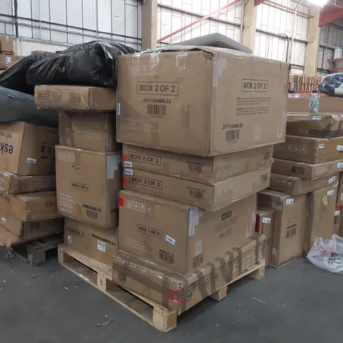 PALLET OF ASSORTED CONSUMER PRODUCTS/FURNITURE PARTS