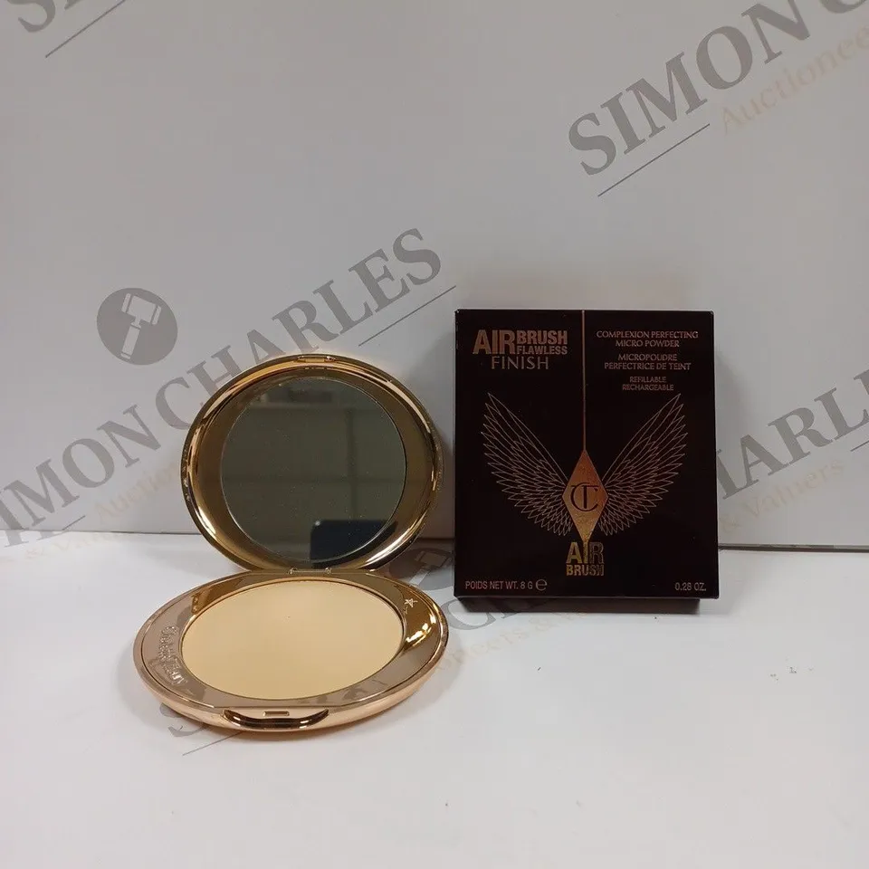 BOXED CHARLOTTE TILBURY REFILLABLE AIRBRUSH FLAWLESS FINISH 2 MEDIUM
