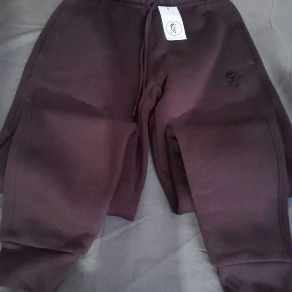 GYM KING FUNDAMENTAL JOGGER, DEEP PLUM - SIZE S