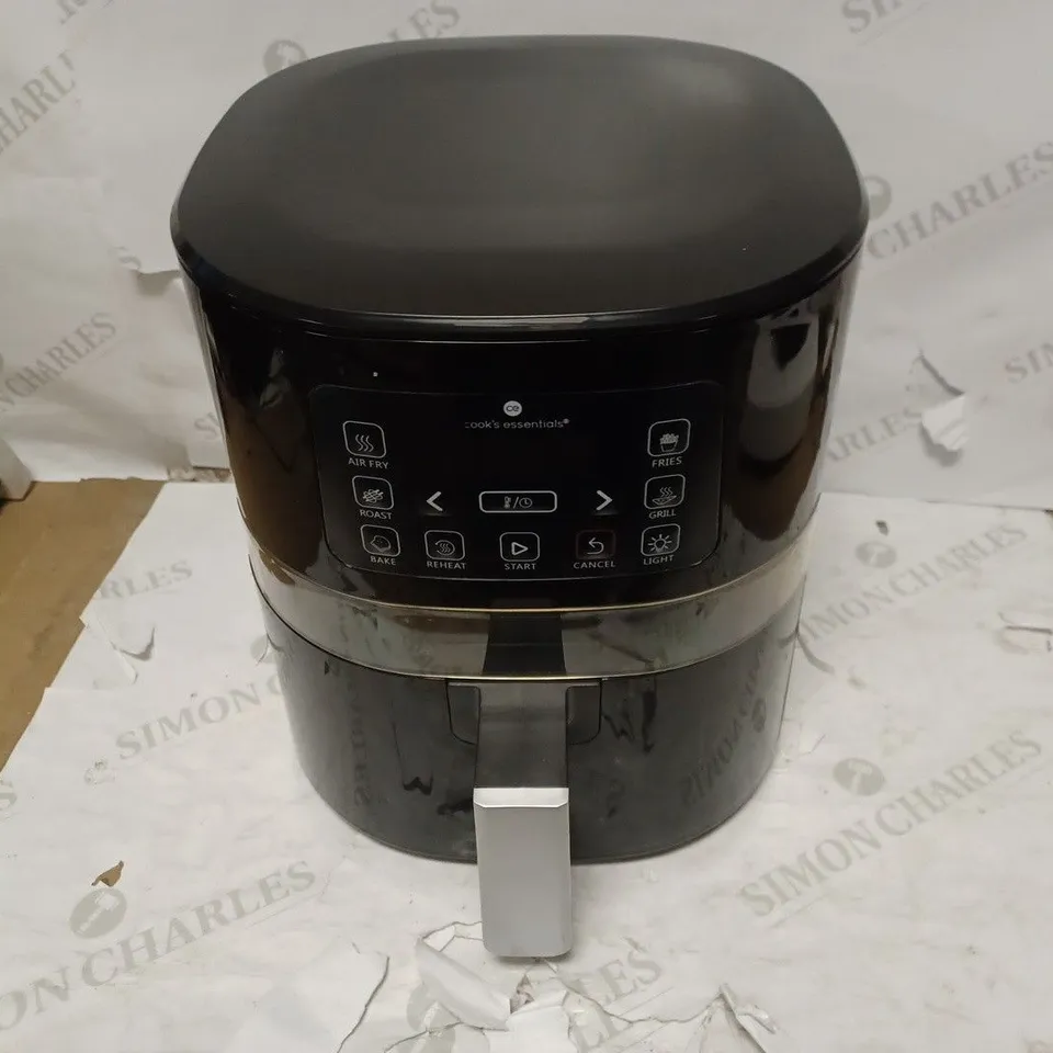 COOK'S ESSENTIALS 4.0L AIR FRYER - BLACK