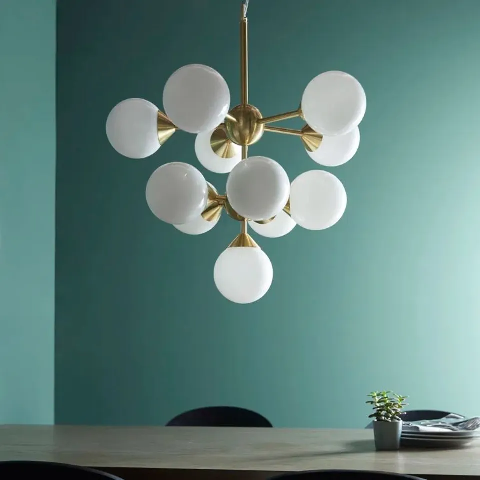 BOXED JAXON 11 LIGHT SPUTNIK CHANDELIER 