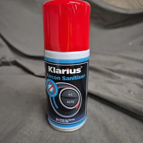 APPROXIMATELY 11 CANS OF KLARIUS AIRCON SANITISER – AUTOMOTIVE AIRCON SPRAY (UK-MADE)