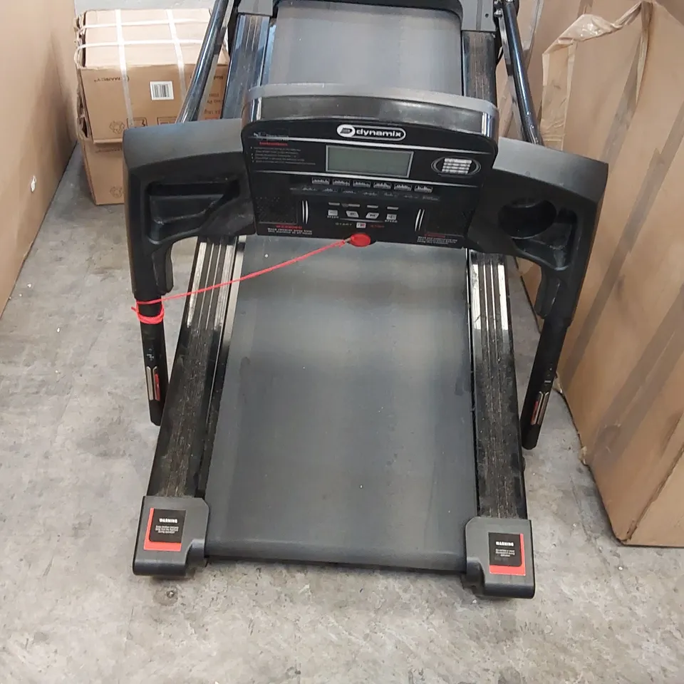 DYNAMIX T2000D FOLDABLE MOTORISED TREADMILL WITH MANUAL INCLINE (1 BOX) RRP £329.99