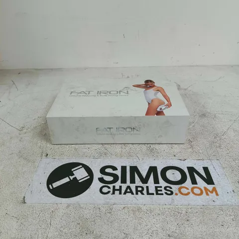 FAT IRON CELLULITE REDUCING & BODY TONING DEVICE – BOXED WITH GEL PRIMER