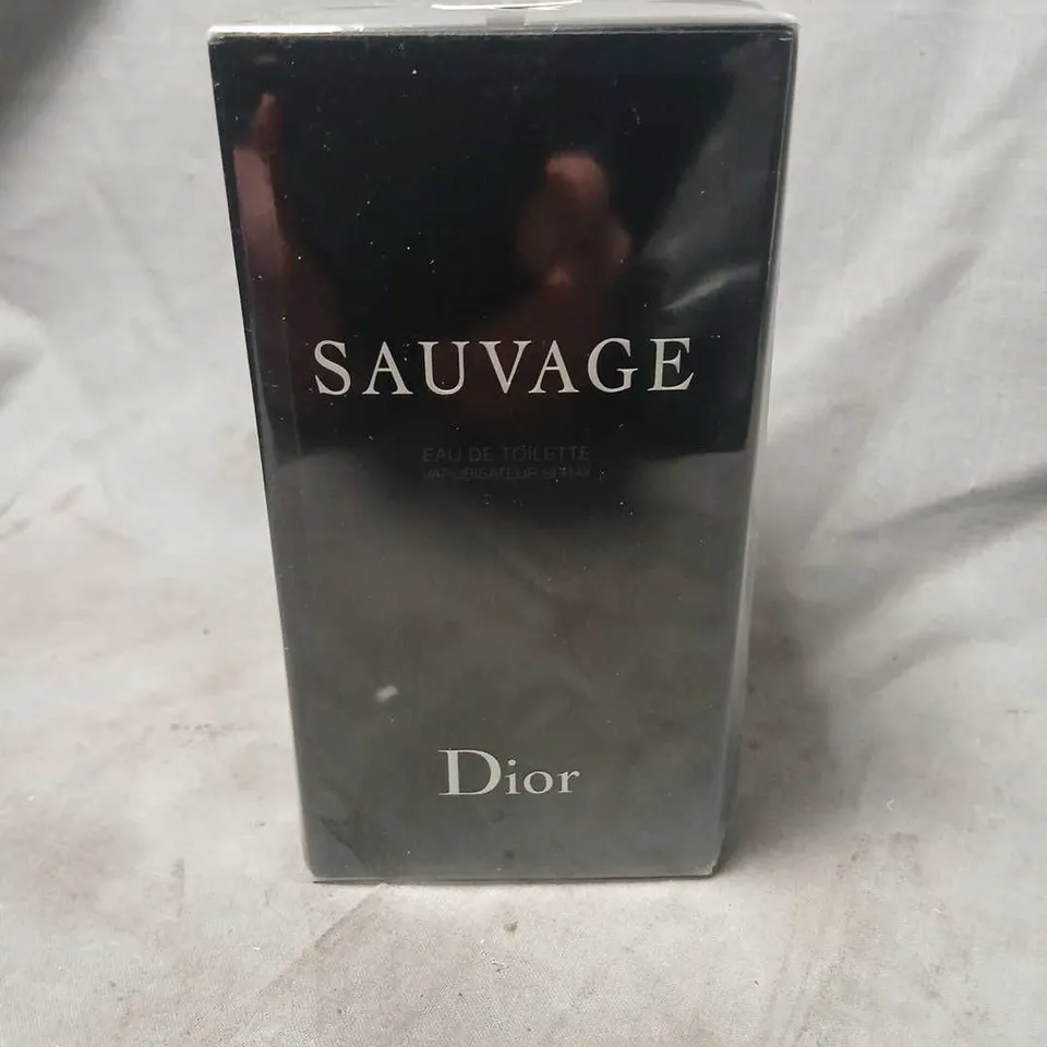 BOXED AND SEALED DIOR SAUVAGE EAU DE TOILETTE SPRAY 100ML