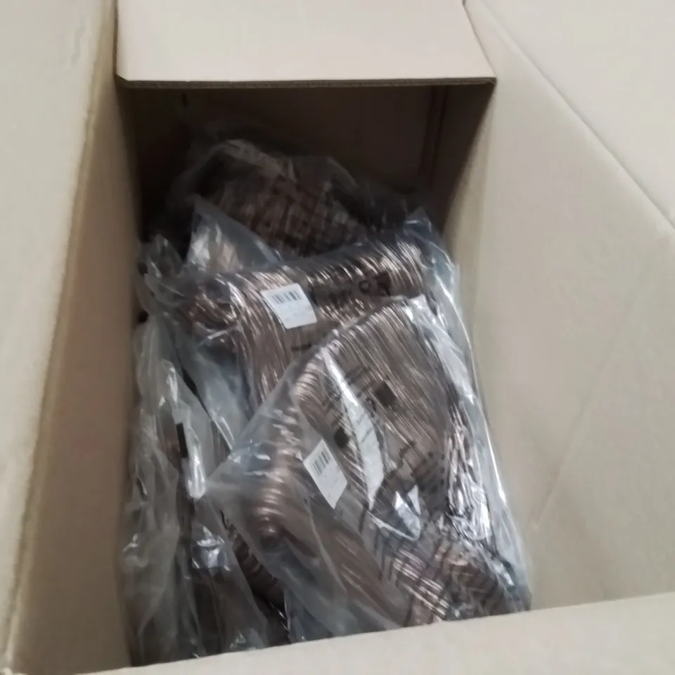 BOXED BRAND NEW APPROXIMATELY 13 JD WILLIAMS PLISSE TROUSERS COPPER SIZE 18