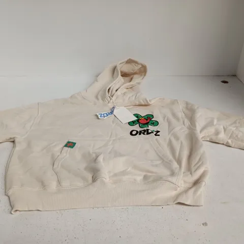 ZARA "ORDZ" LOGO CHILDERNS HOODIE AGE 11 - 12 YEARS