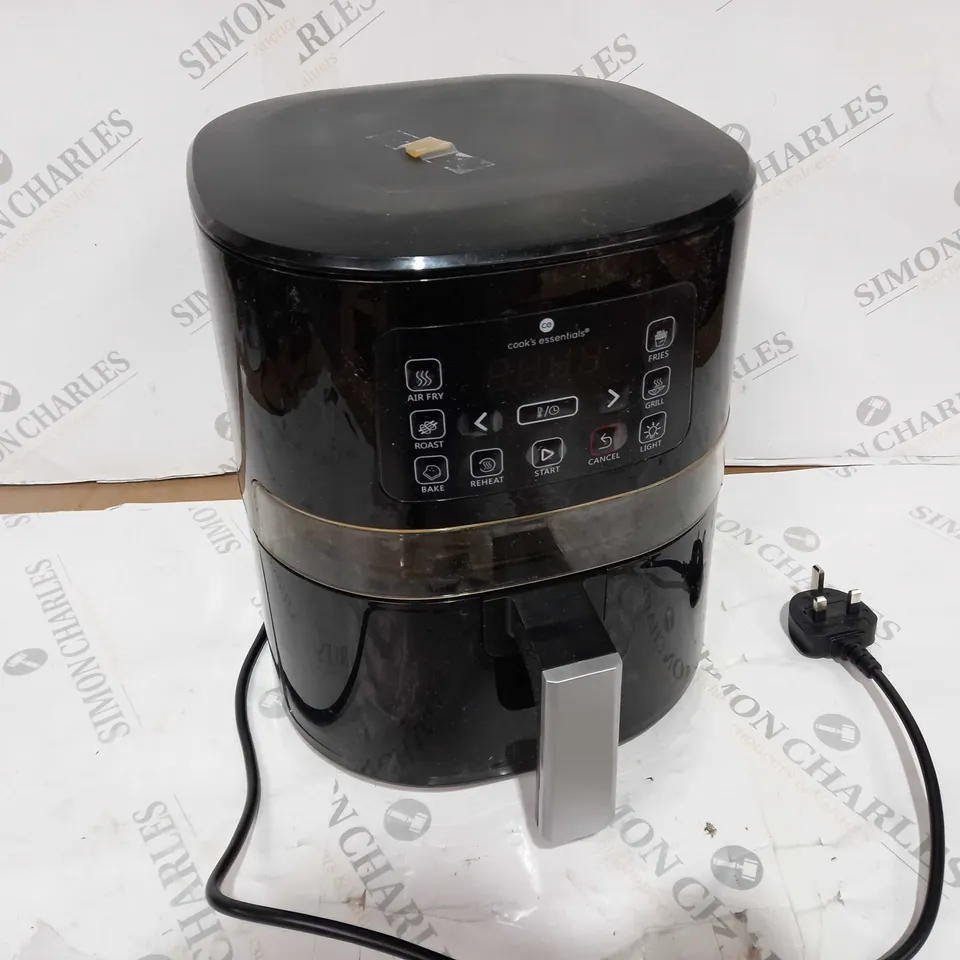 COOK'S ESSENTIALS AIR FRYER - BLACK