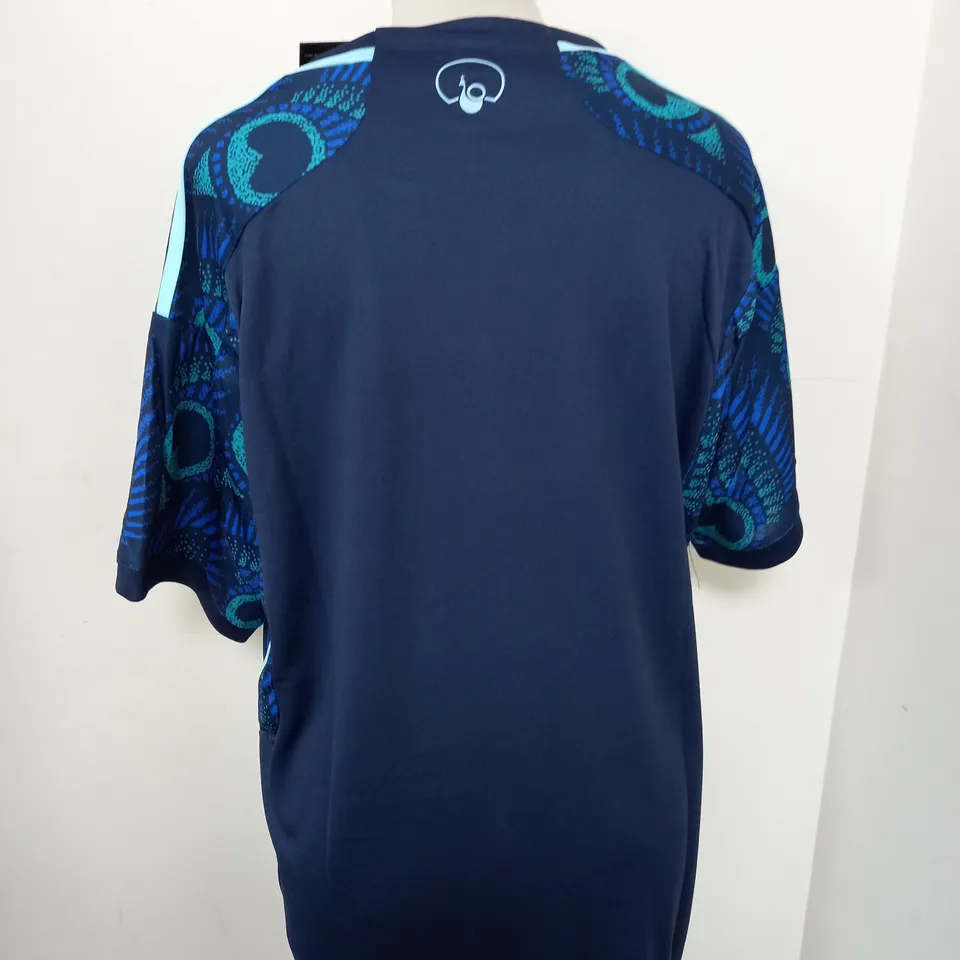 LEEDS UNITED FC AWAY SHIRT SIZE L