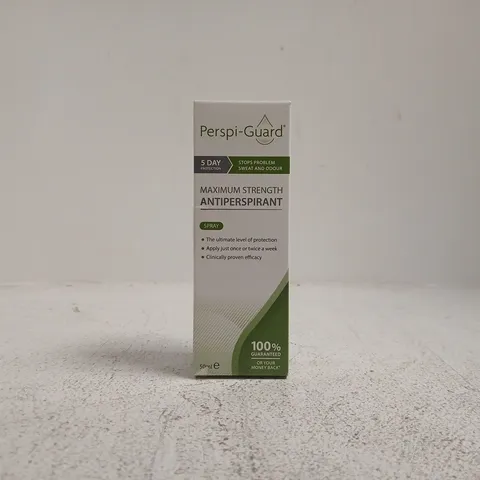 PERSPI-GUARD MAXIMUM STRENGTH ANTIPERSPIRANT SPRAY (50ML)