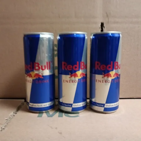 APPROXIMATELY 15 X 250ML CANS OF RED BULL