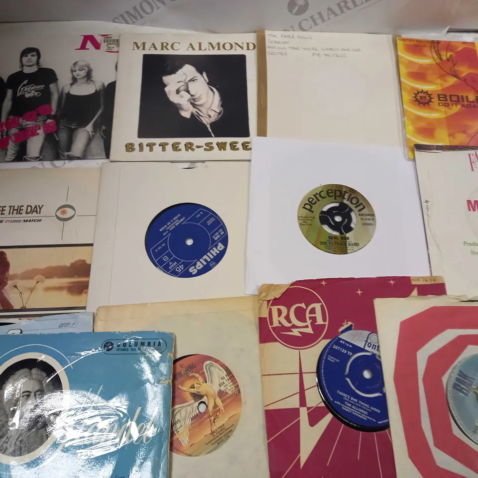 LOT OF 20 ASSORTED VINYL RECORDS TO INCLUDE TERRORVISION, DAVE STEWART AND MARC ALMOND