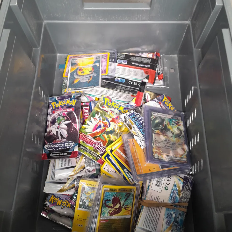 LARGE ASSORTMENT OF COLLECTIBLE POKEMON TRADING CARDS