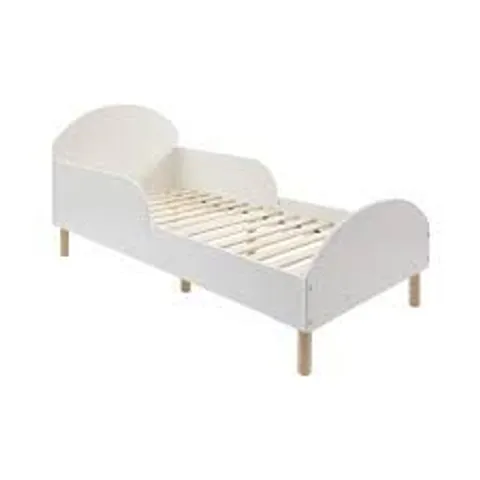 BOXED LIBERTY HOUSE TOYS TODDLER BED - WHITE (1 BOX)