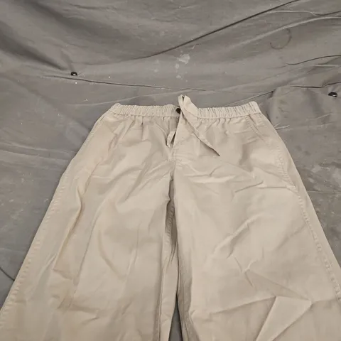 RISE & FALL BEIGE MEN'S TROUSERS – SIZE M