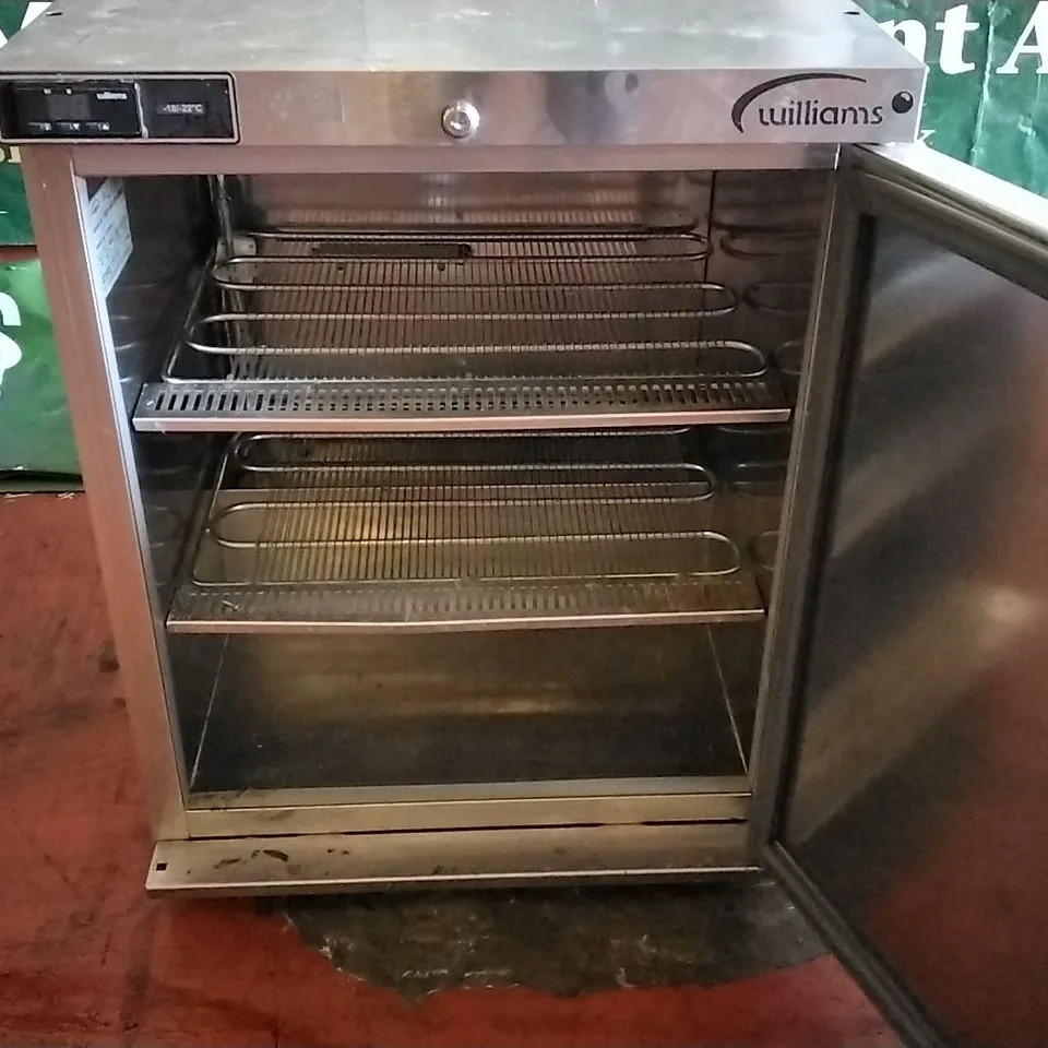 WILLIAMS LA135SS R1 COMMERCIAL UNDERCOUNTER SINGLE DOOR FREEZER
