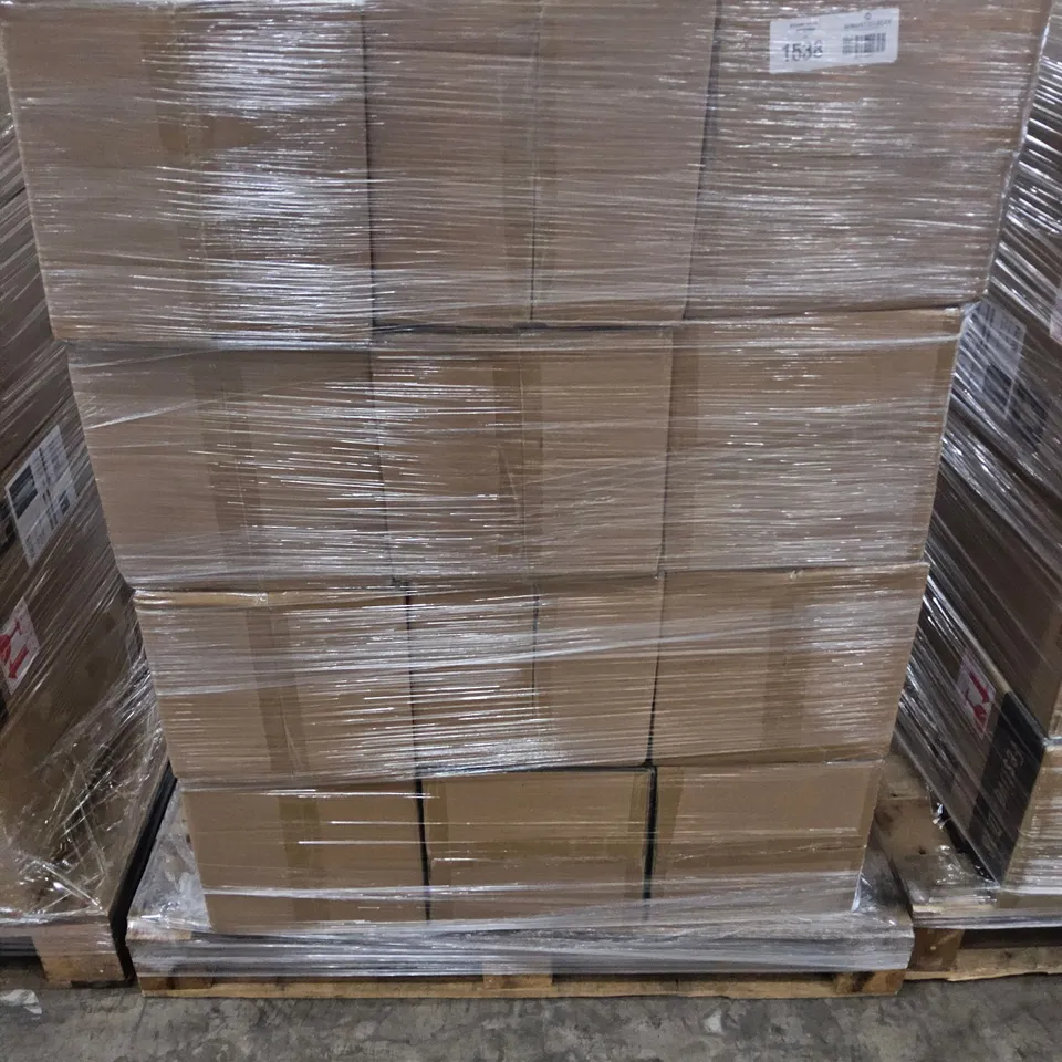 PALLET OF APPROXIMATELY 12 BRAND NEW BOXED 114cm SILVER TIPS TREE